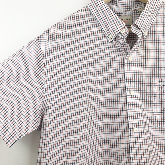 Dockers Standard Fit Short Sleeve Button Down - Picture 2 of 5